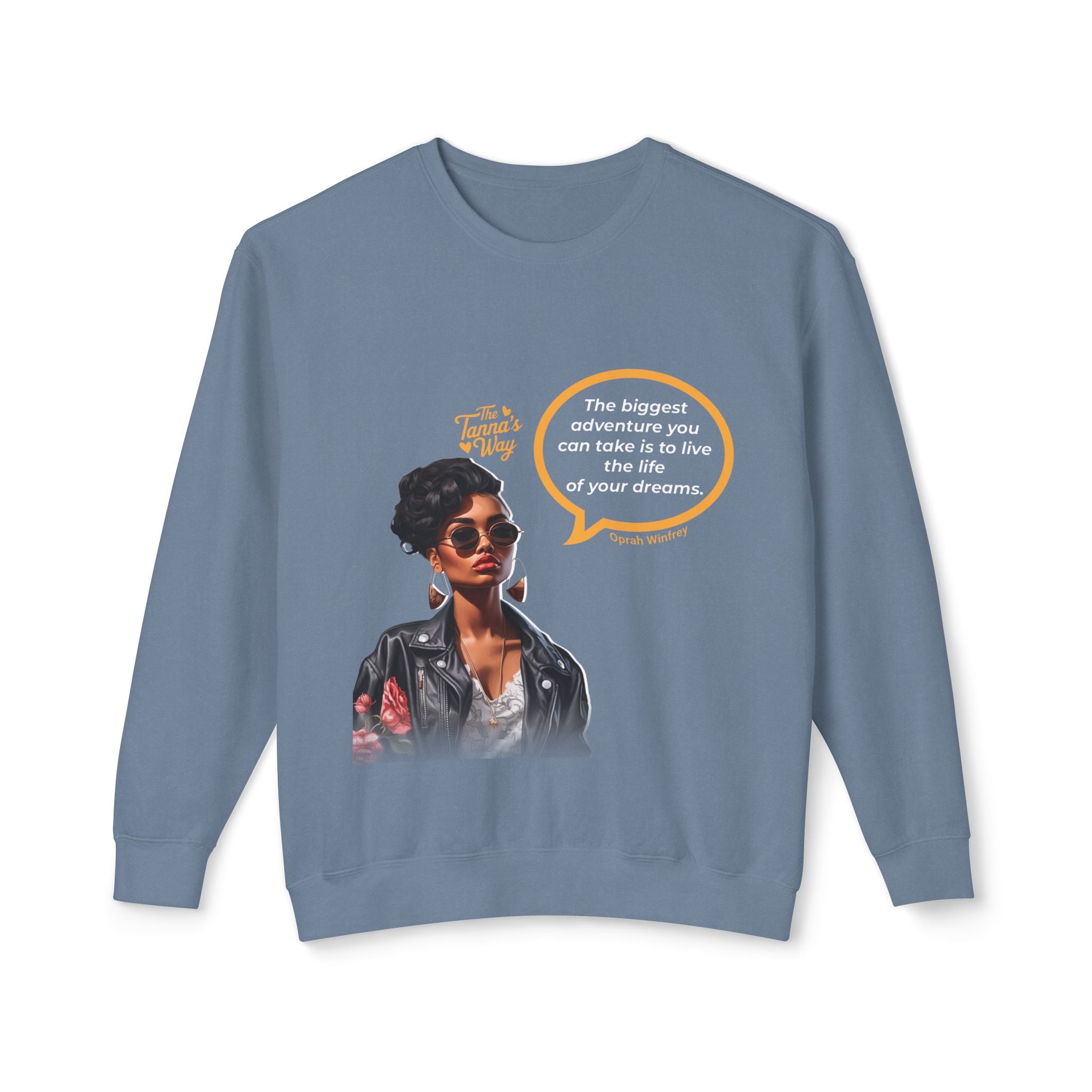 Oprah Winfrey | Unisex Lightweight Crewneck Sweatshirt